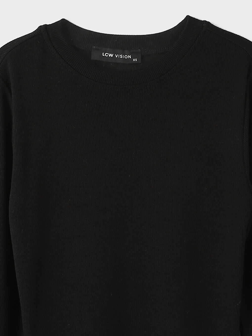 فستان ضيّق على الجسم بياقة دائرية للسيدات-3