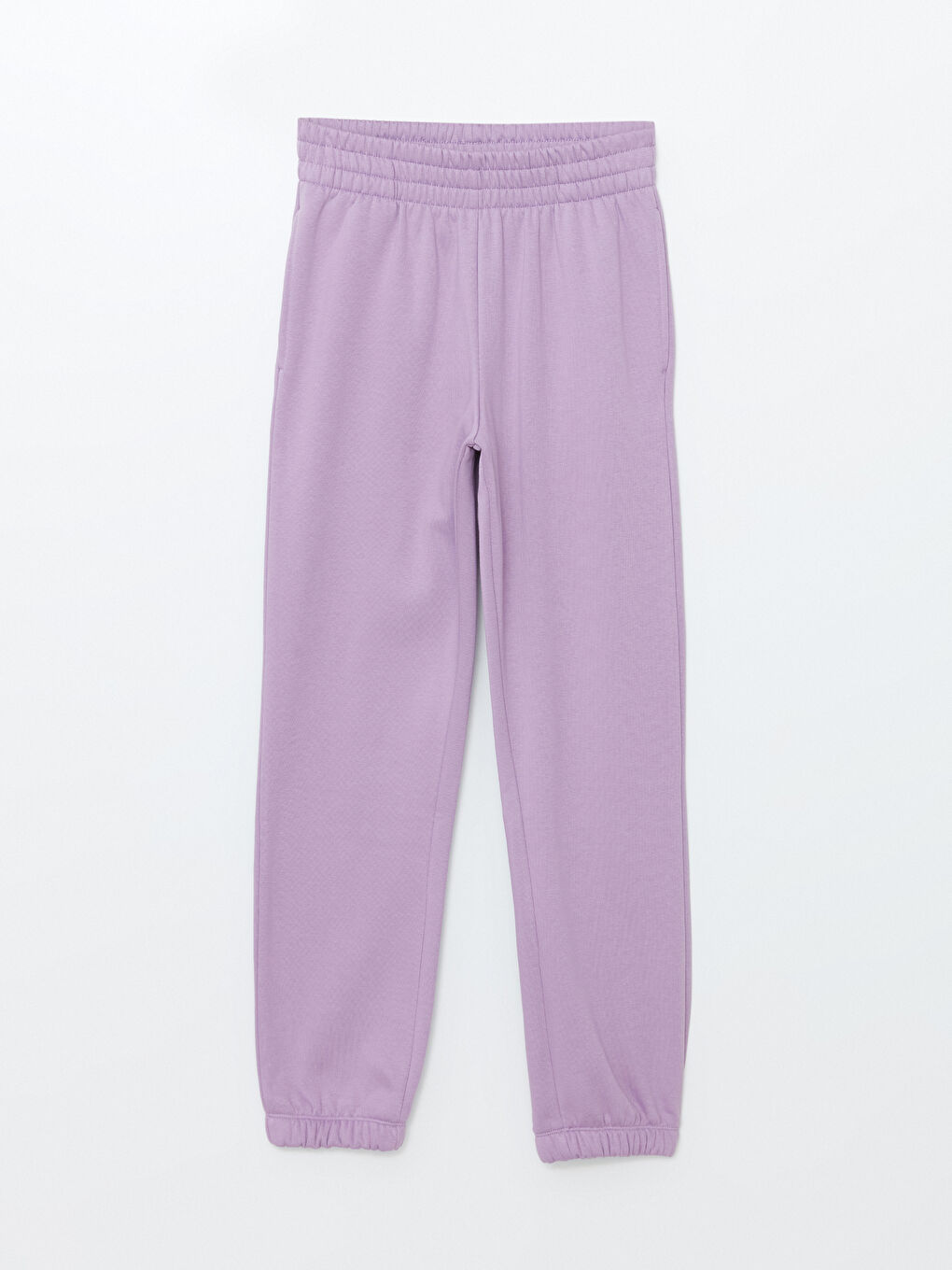 Elasticated Waist Women's Thick Jogger Sweatpants -W4GC12Z8-GSM