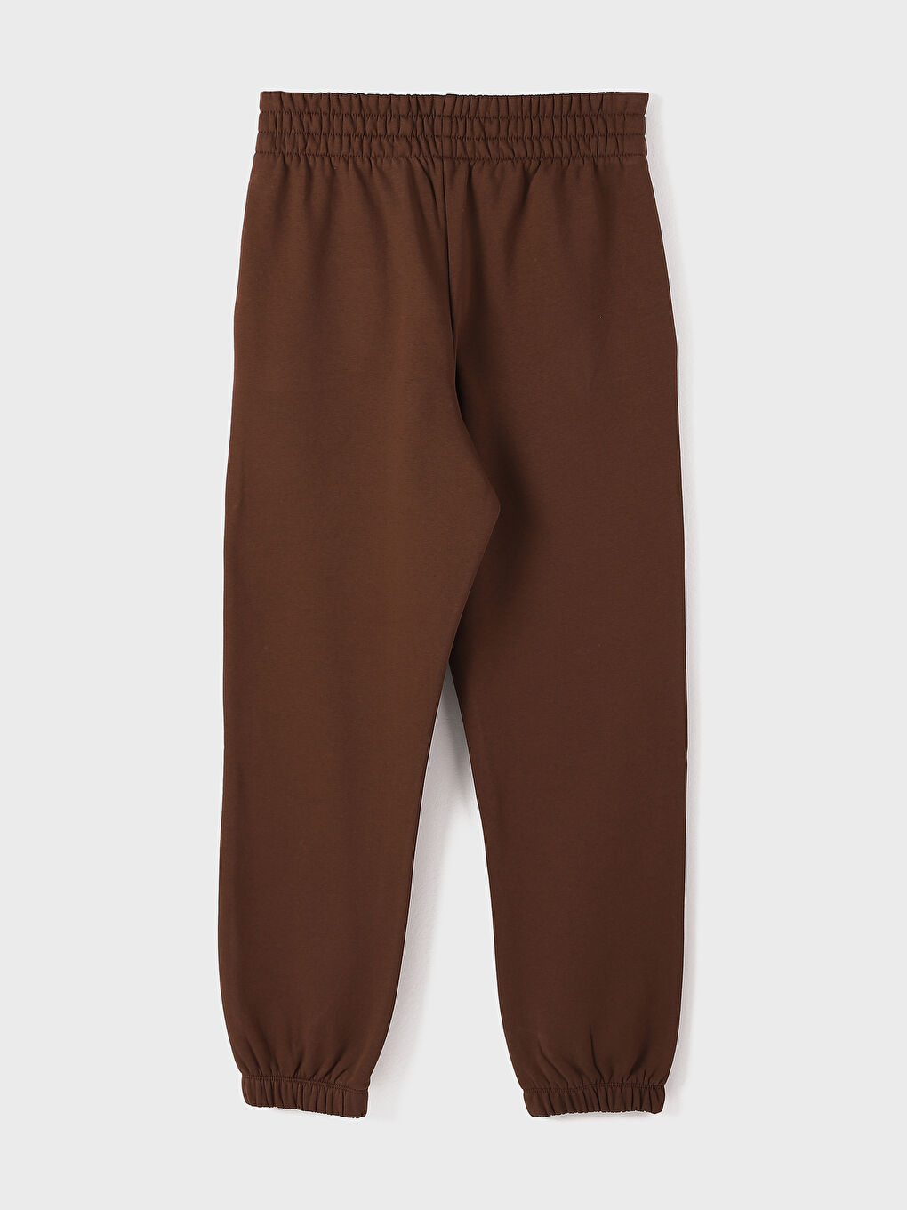 بنطلون رياضي تخين بخصر مرن للسيدات-1