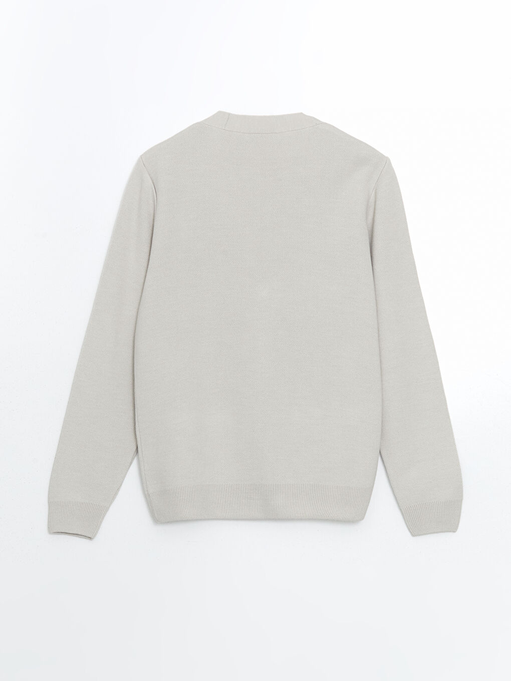 Standardni kroj V izrez Muški trikotažni kardigan-5