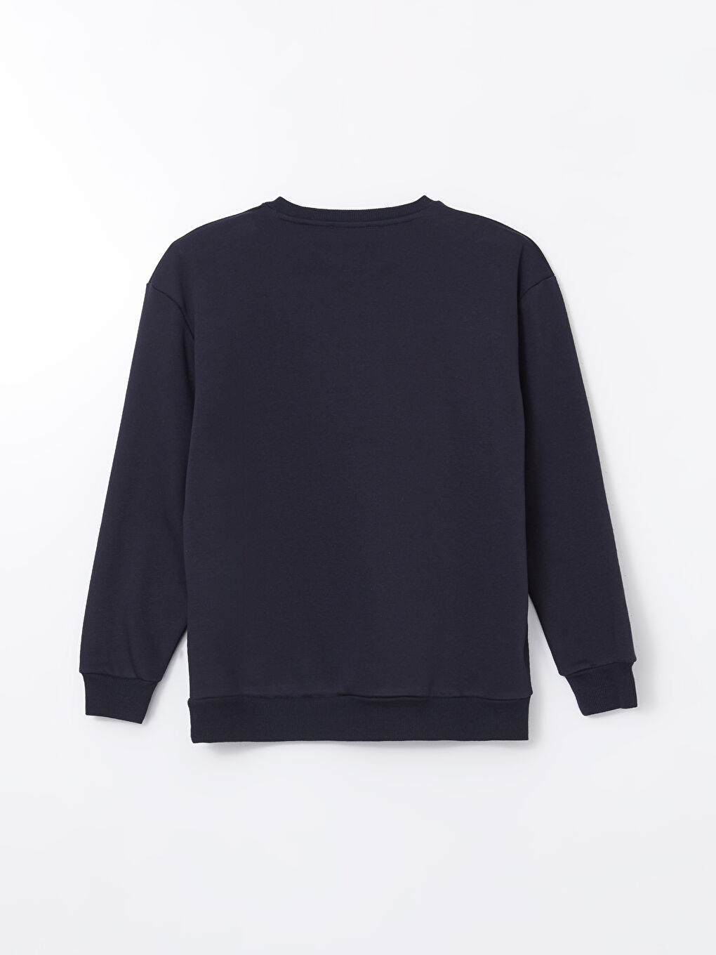 Crew Neck Printed Oversize Women's Thick Sweatshirt-5