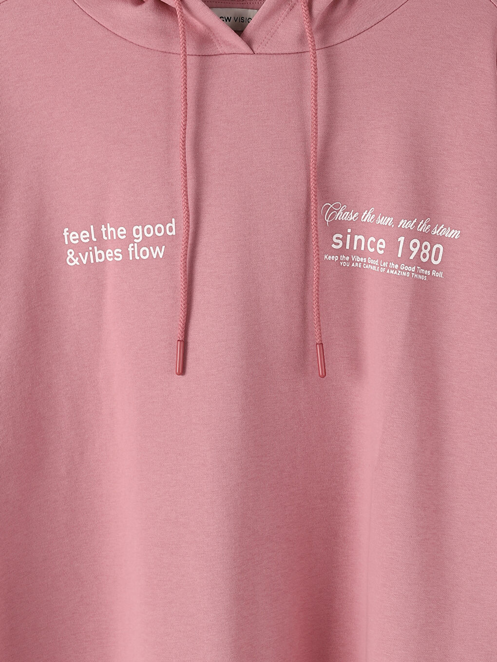 Hooded Printed Long Sleeve Women's Sweatshirt-3