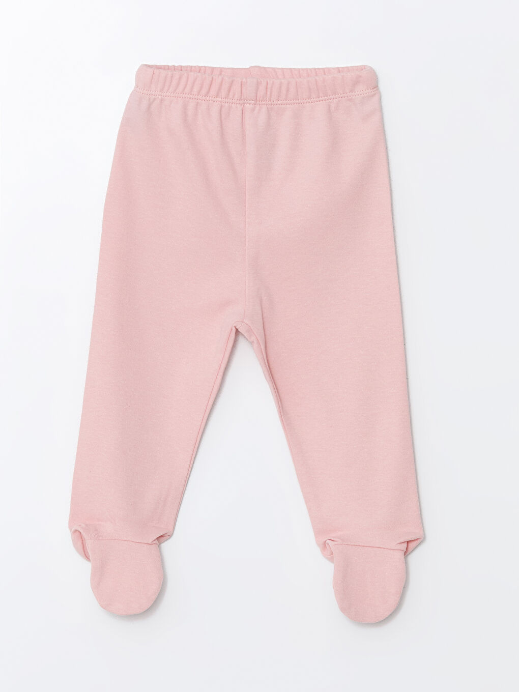 Pembe Kız Bebek Beli Lastikli Patikli Pantolon