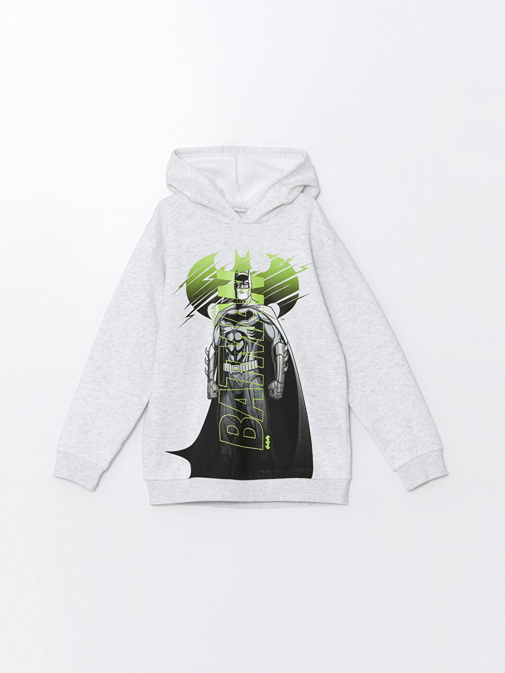 Hooded Batman Printed Boys' Thick Sweatshirt