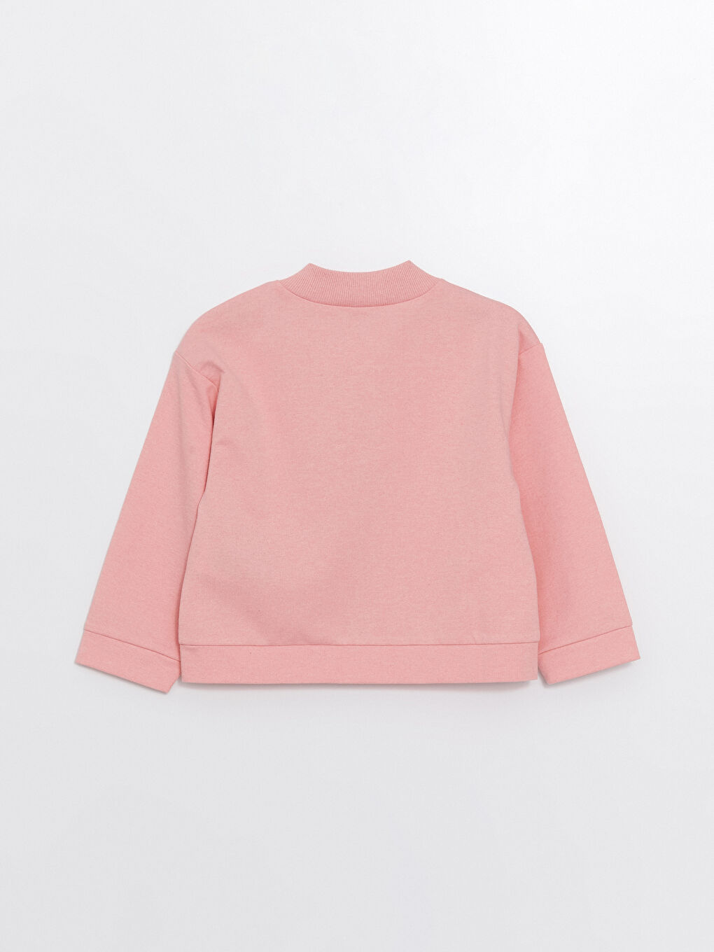 LCW ECO Somon Kız Çocuk Fermuarlı Sweatshirt - 2