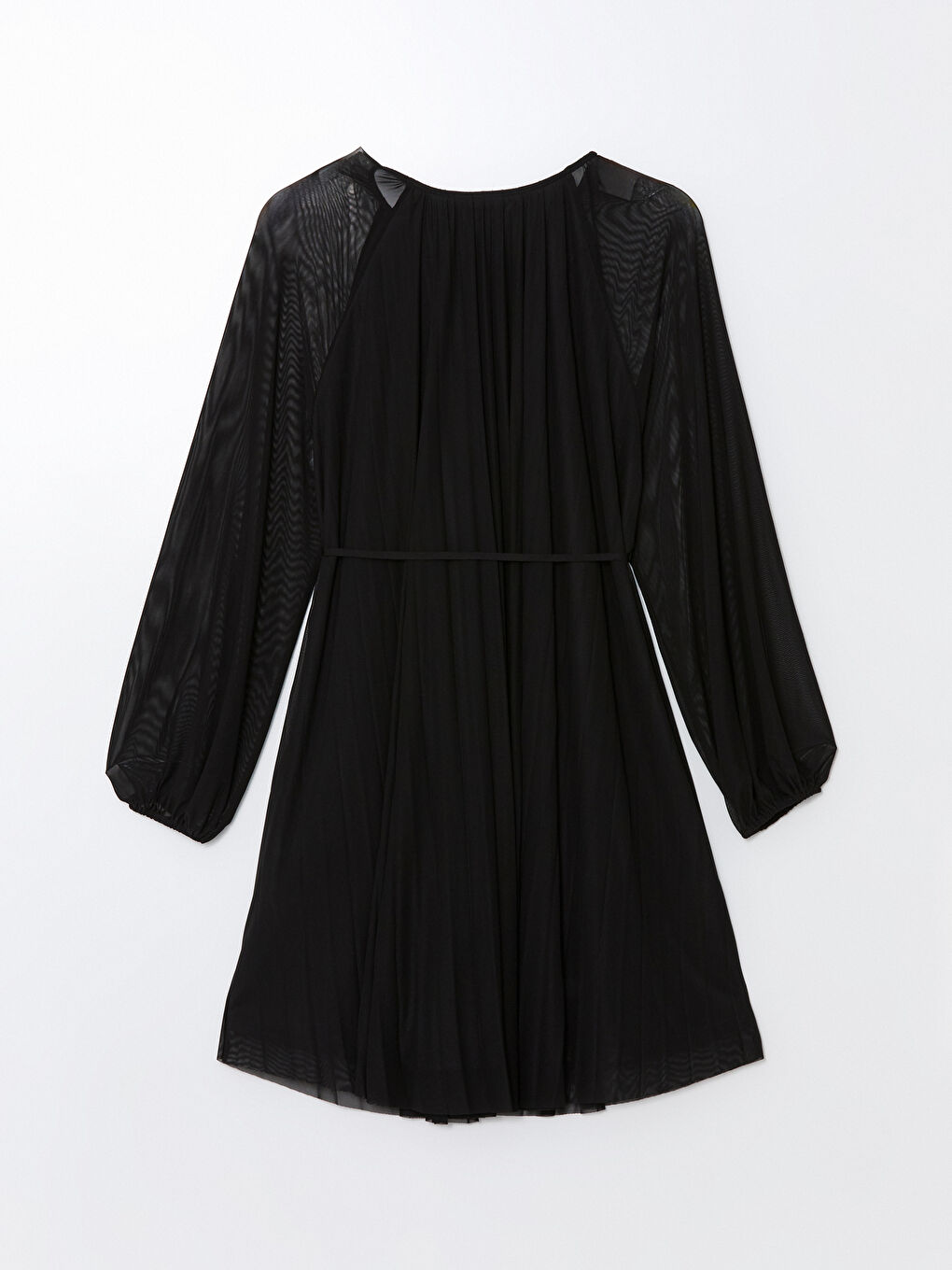 LC Waikiki Crew Neck Women's Chiffon Dress -W4GE91Z8-CVL