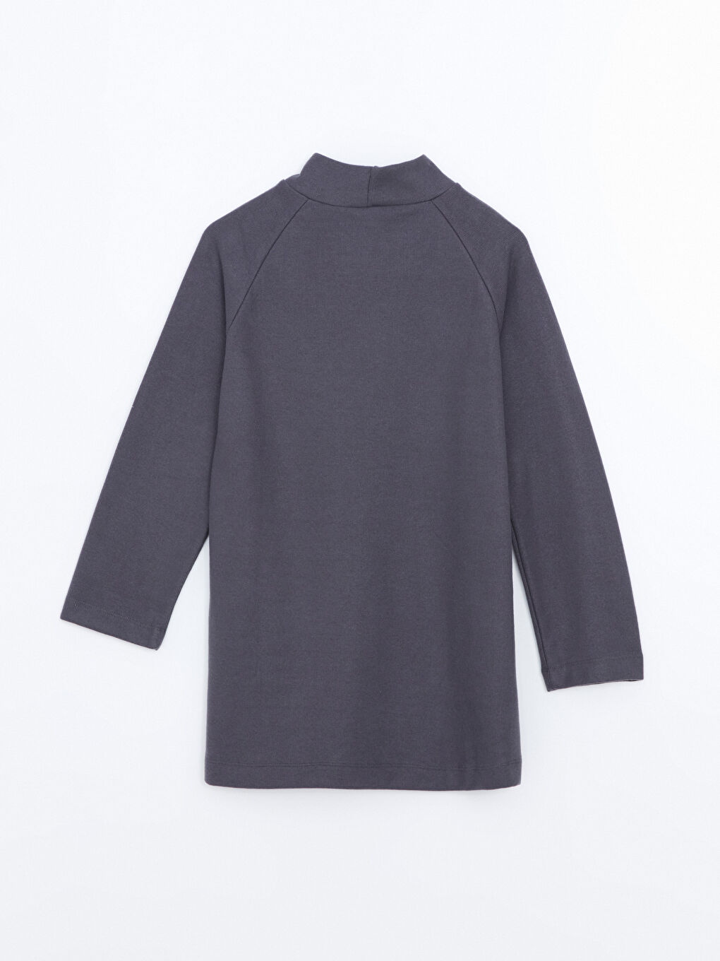 Half Turtleneck Raglan Sleeve Women's Sweatshirt Tunic -W4GF17Z8-VDL