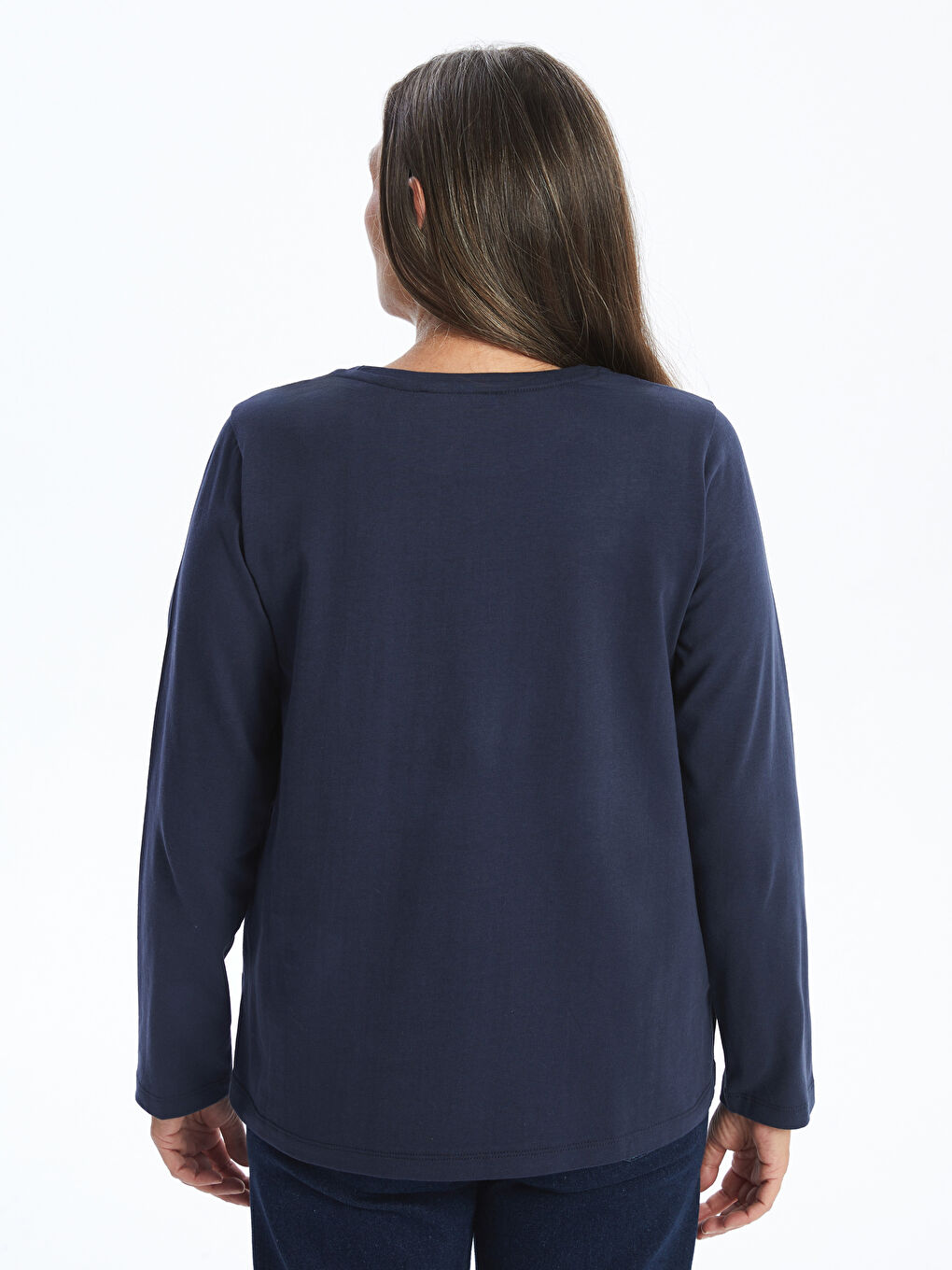 LCW Grace Rundhalsausschnitt Blumiges T-Shirt für Damen -W4GF31Z8-E1J