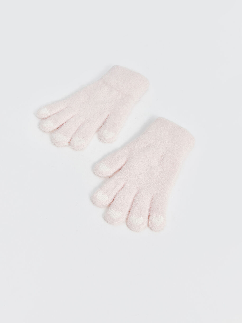 قفازات للبنات بنقشة قلوب