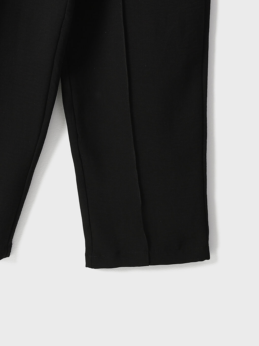 Elastic Waist Wide Leg Women's Trousers-3