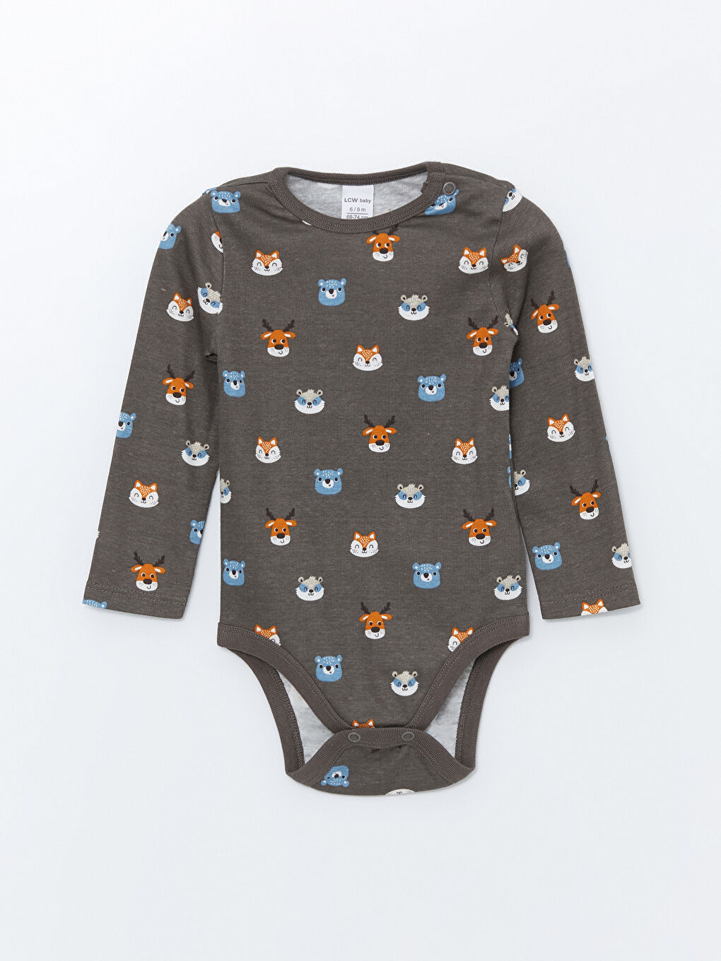 Baby Boy GREY Bodysuit-1