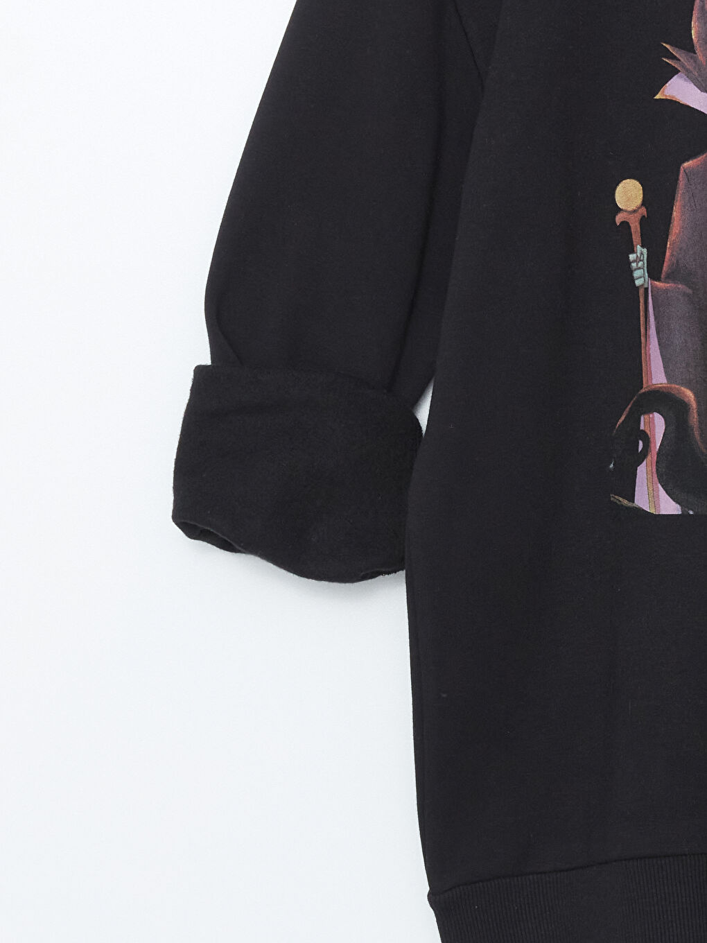 LCW Vision Crew Neck Evil Squad Printed Women's Sweatshirt -W4GH24Z8-CVL