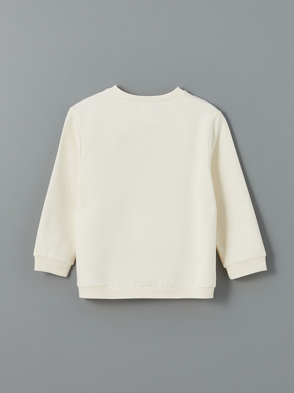 كنزة رياضية بطبعة برقبة دائرية وكم طويل للبنات الرضع - عبوتان-2