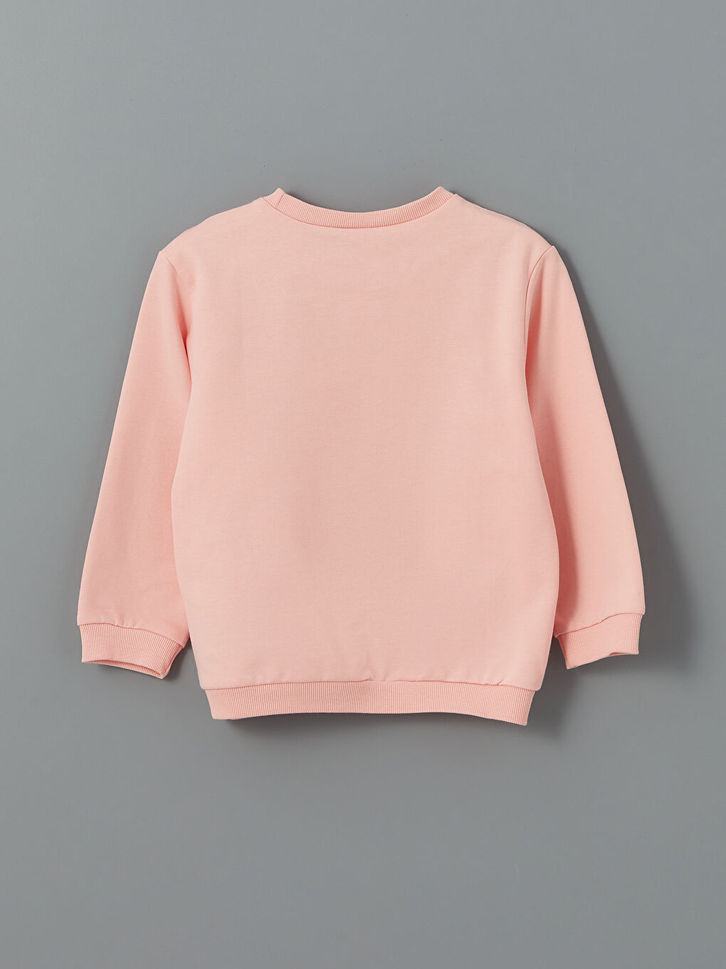 كنزة رياضية بطبعة برقبة دائرية وكم طويل للبنات الرضع - عبوتان-5