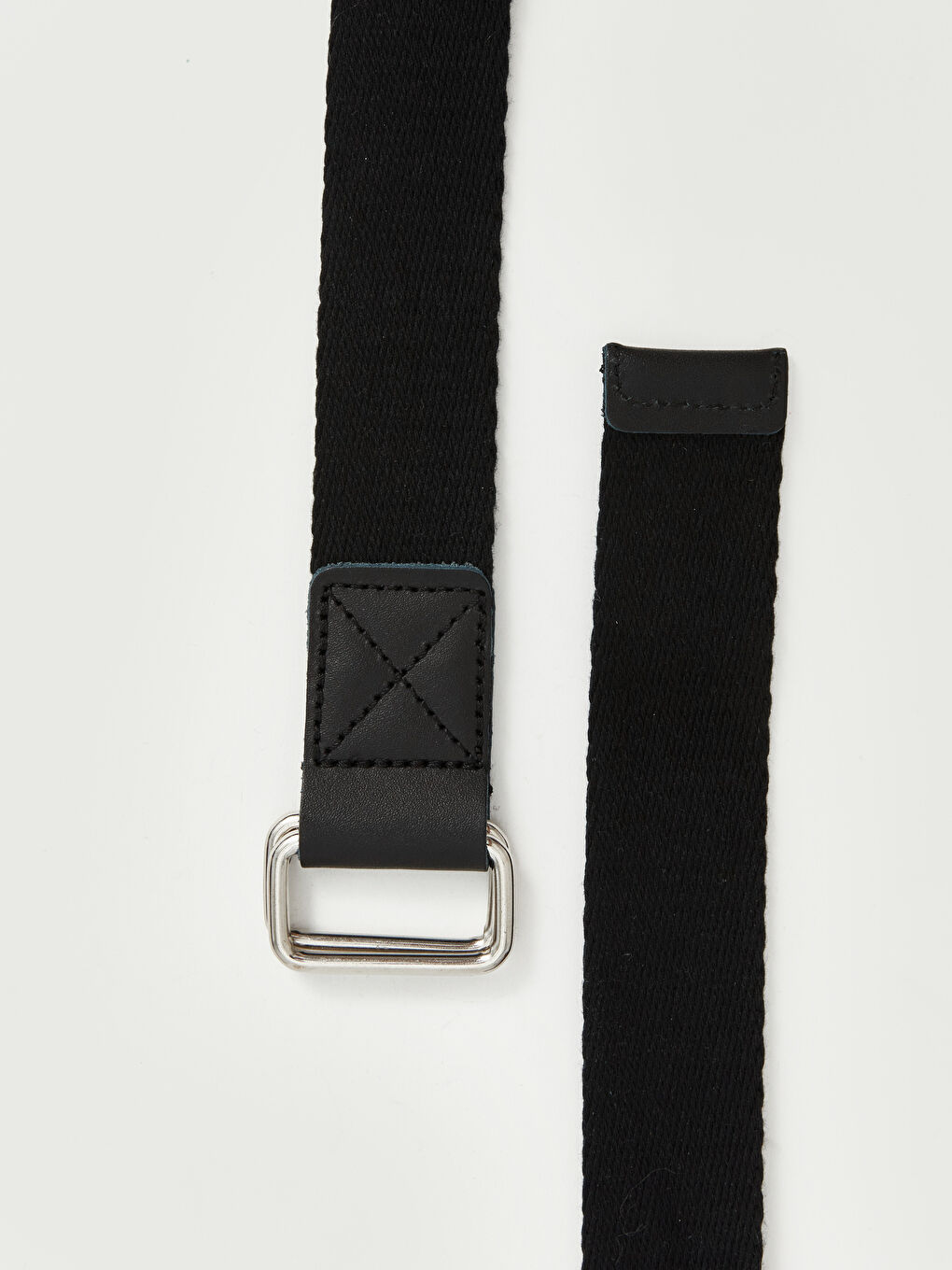 حزام قماش للرجال بمشبك معدني-2