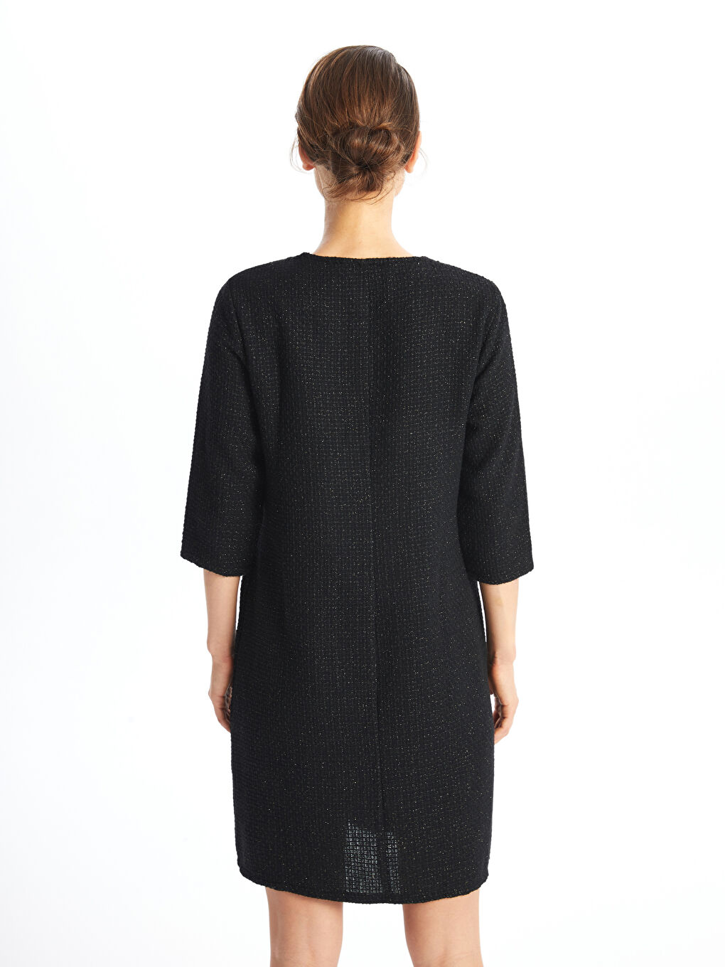 LC Waikiki Crew Neck Women's Dress -W4GJ77Z8-CVL