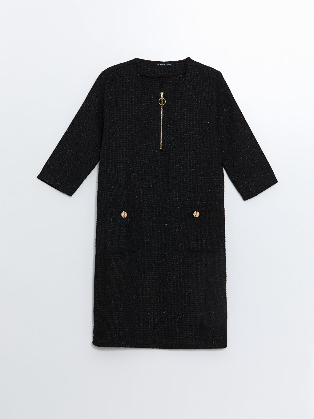 LC Waikiki Crew Neck Women's Dress -W4GJ77Z8-CVL