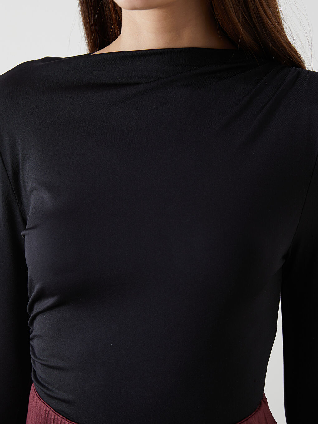 LCW Vision Funnel Neck Women's Body -W4GJ95Z8-CVL