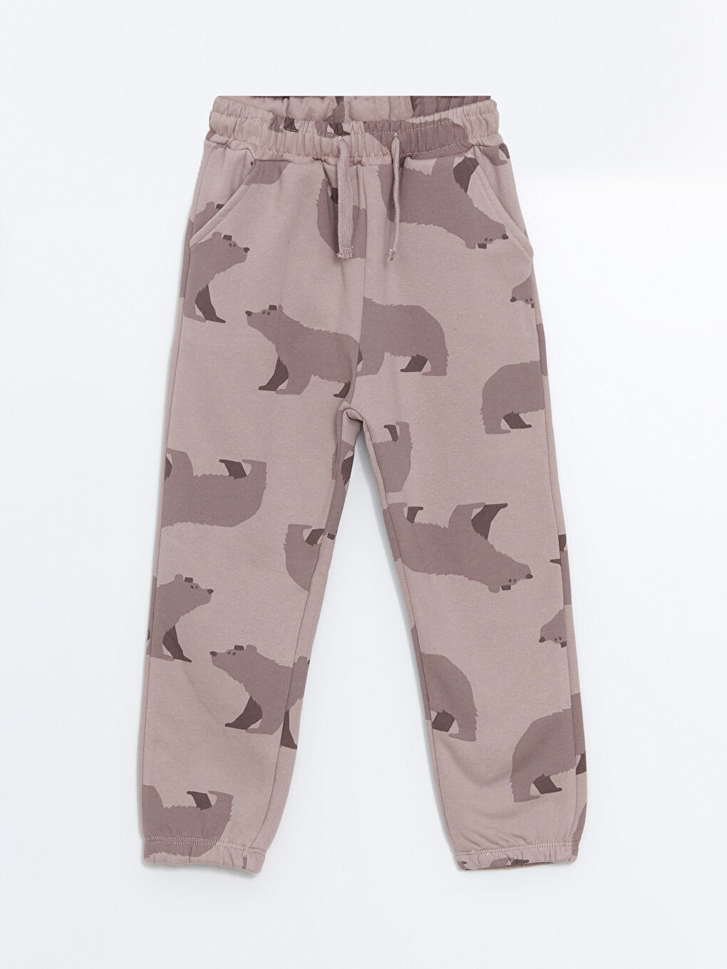 LCW Kids Elastic Waist Boys' Thick Jogger Sweatpants -W4GK04Z1-LT8