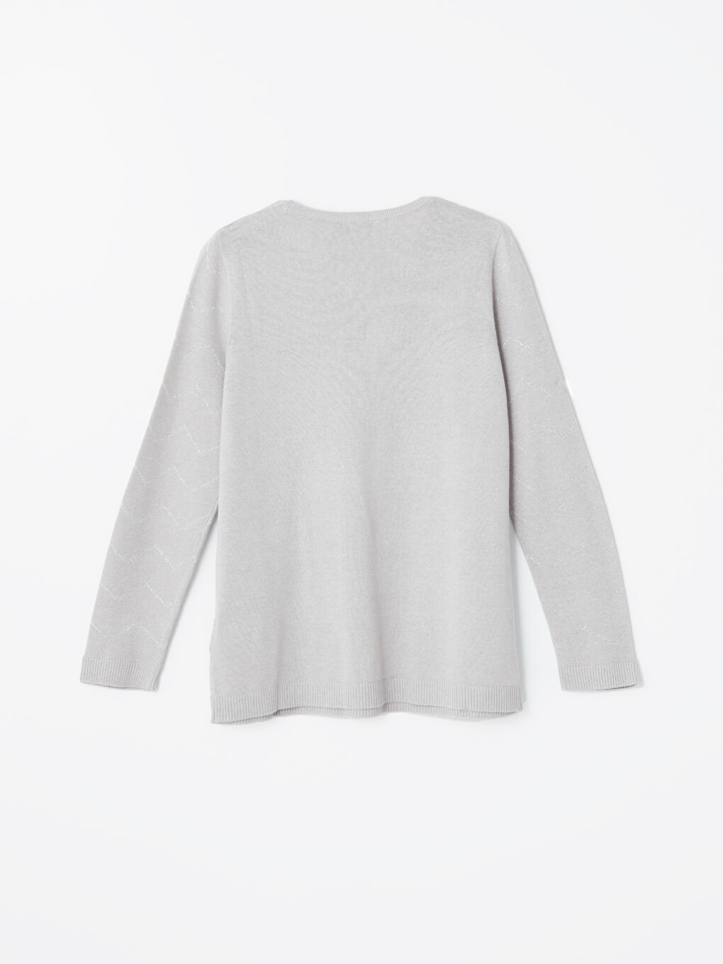 LCW Grace Crew Neck Patterned Women's Knitwear Sweater -W4GK13Z8-S4F