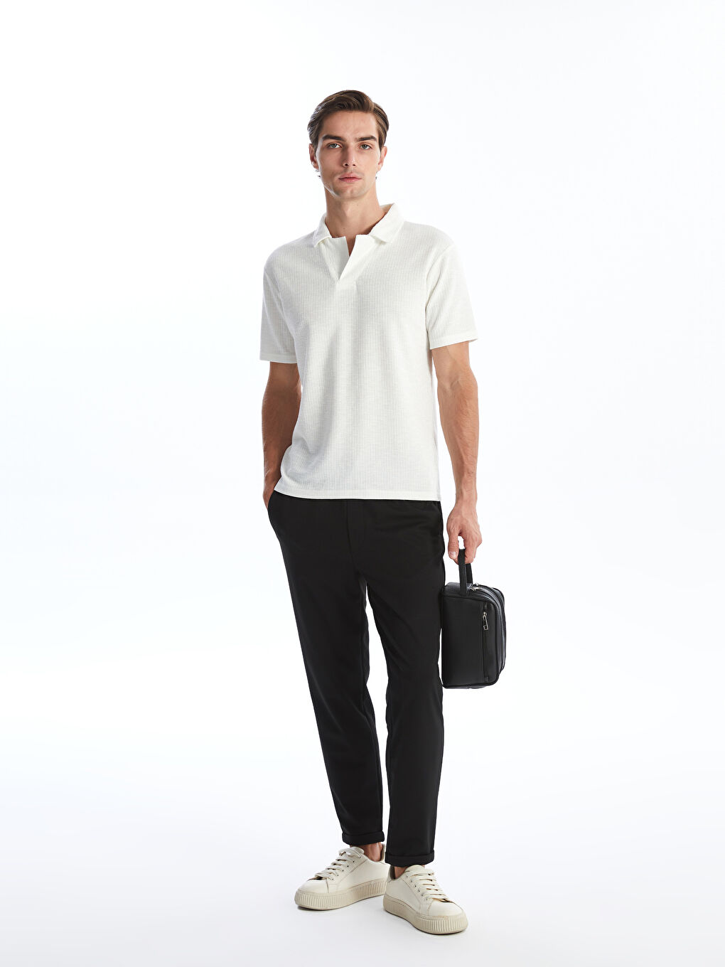 Geantă de mână pentru Bărbați din Piele Ecologică-1