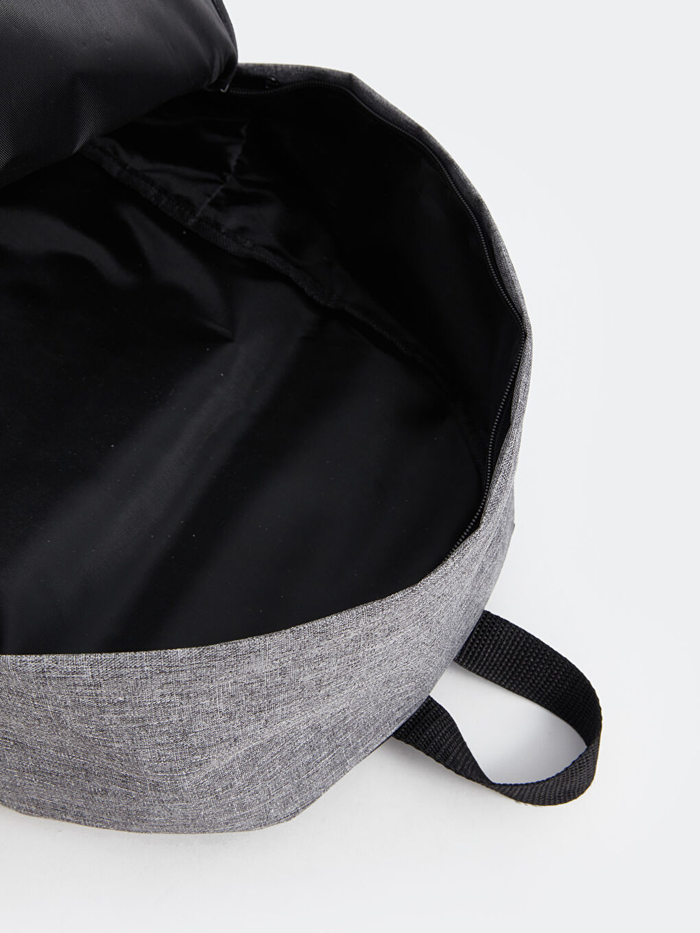 Plain Zippered Men's Backpack-5