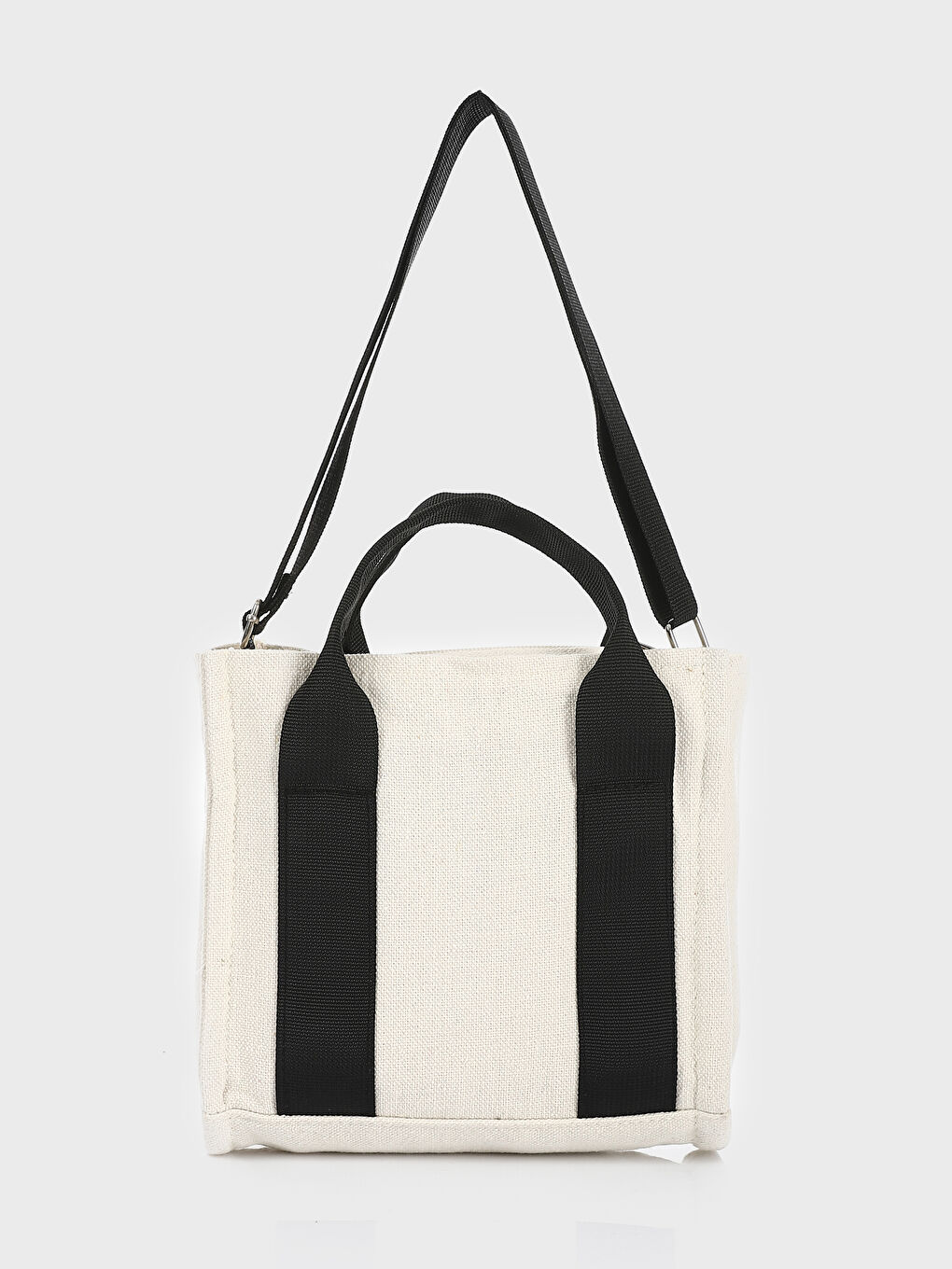 Label Printed Women's Handbag-1