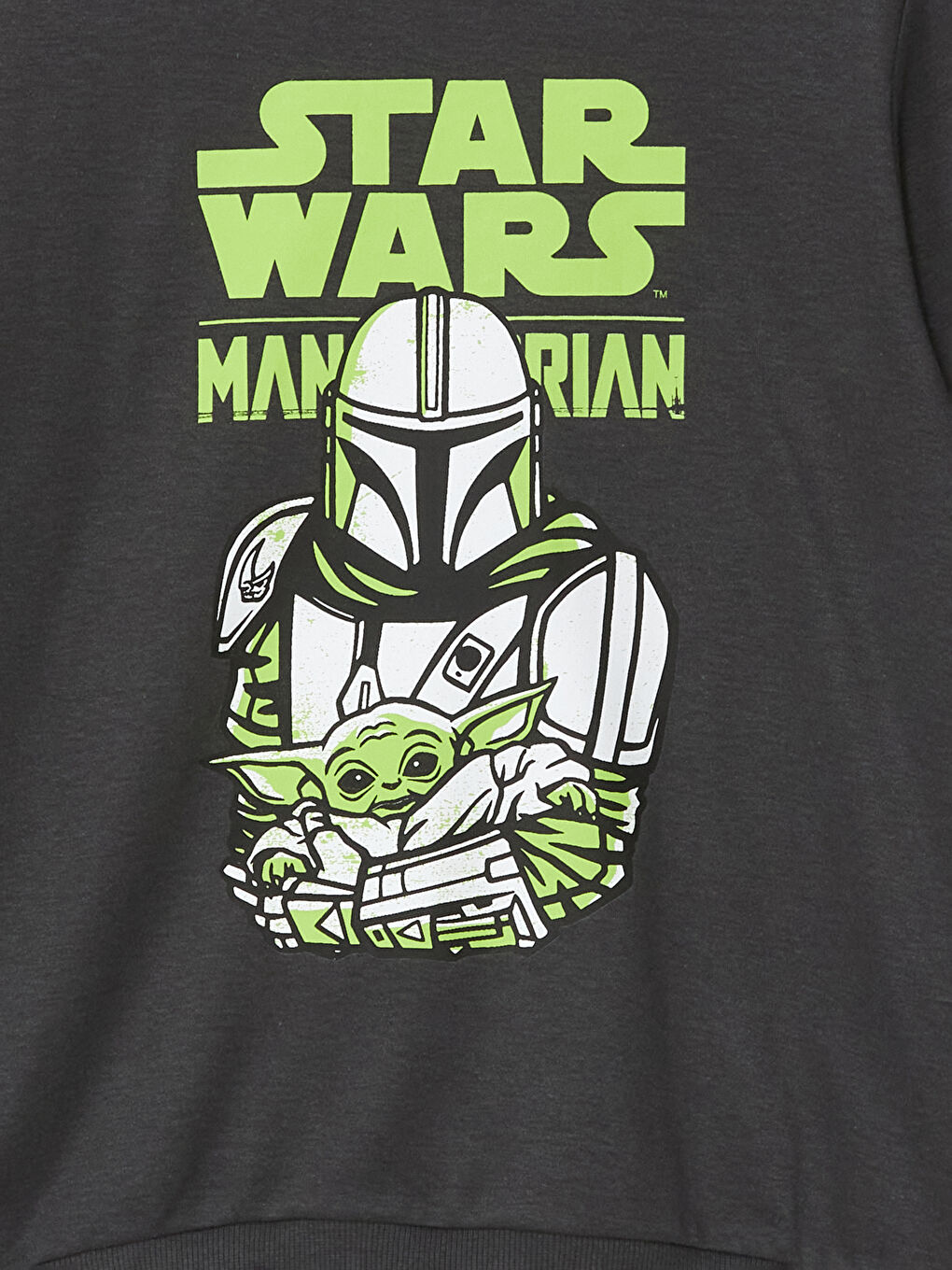 LCW Kids Bisiklet Yaka Star Wars Baskılı Erkek Çocuk Tişört -W4GK53Z4-R34