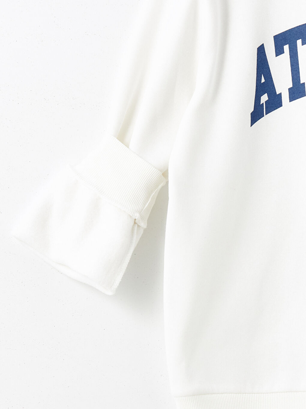 سويت شيرت سميك مطبوع برقبة دائرية للسيدات-6