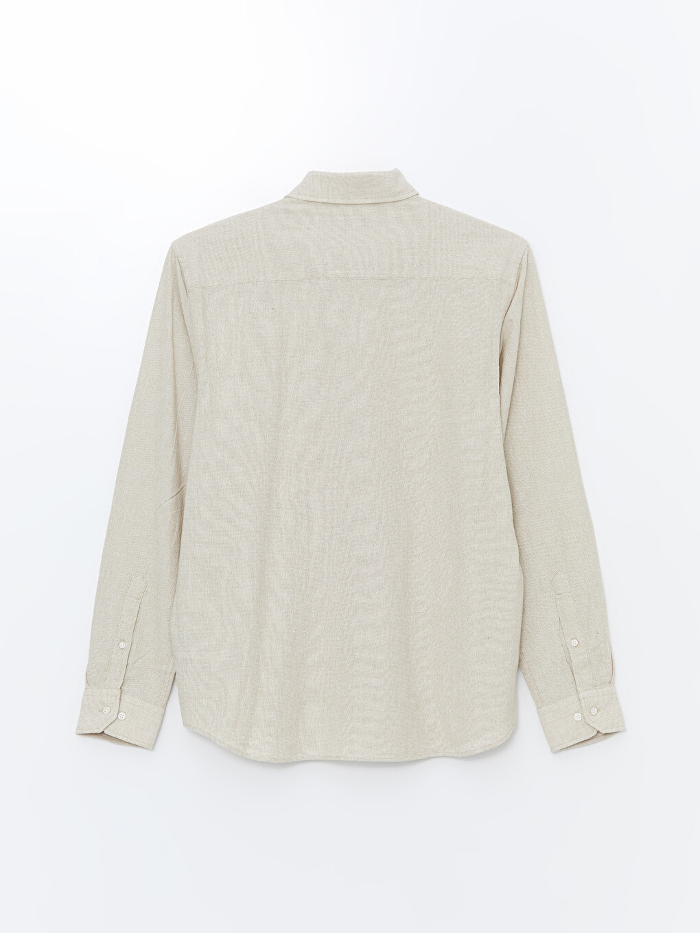 Slim Fit Long Sleeve Men's Shirt-1