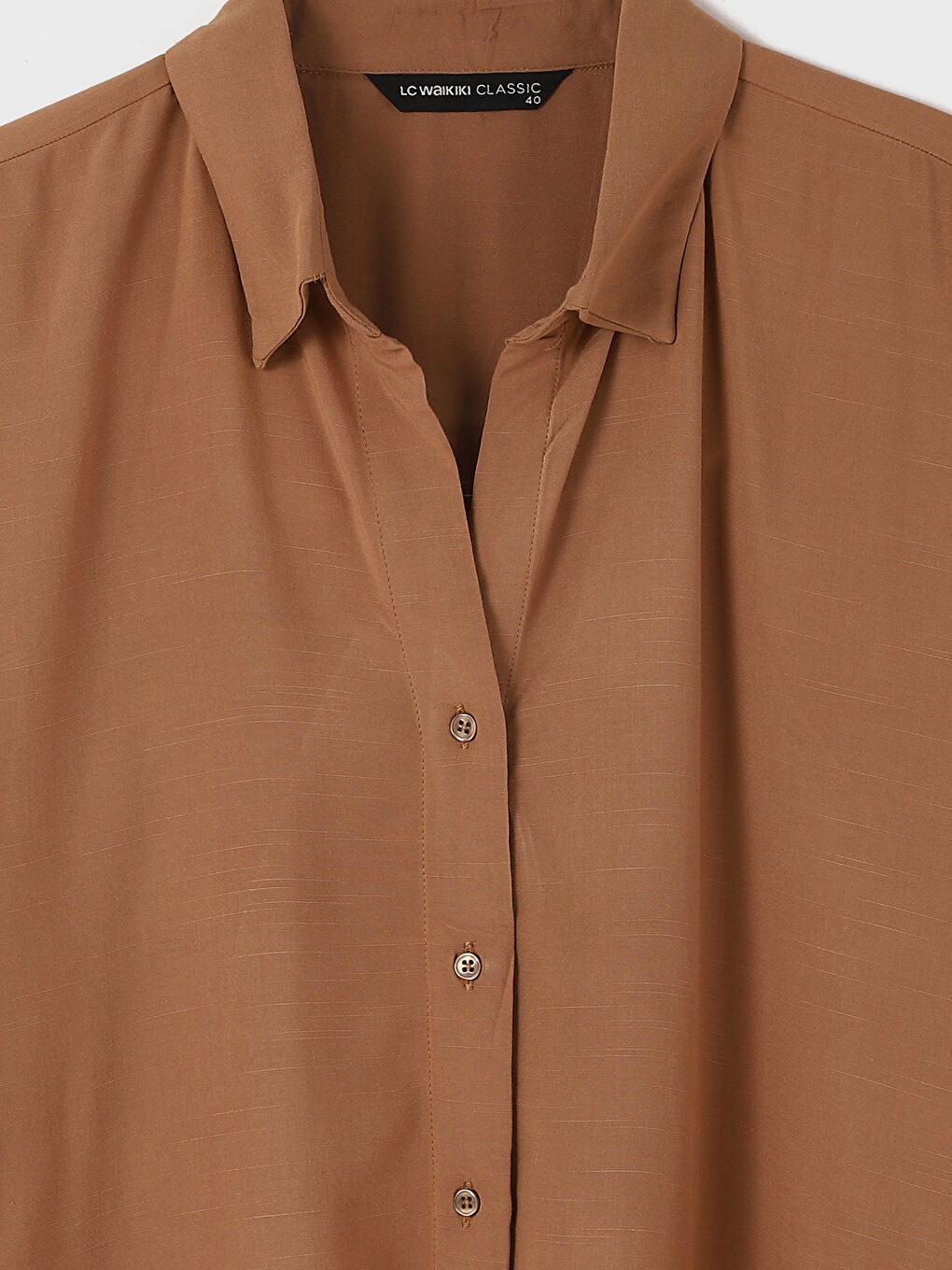 Oversize Poplin Women's Shirt-2