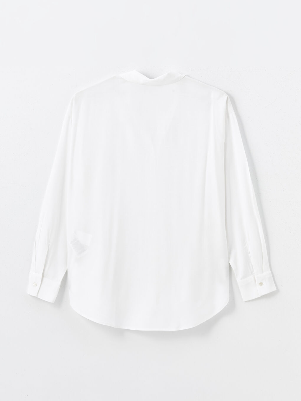 قميص بوبلين أوفراسايز للسيدات-5