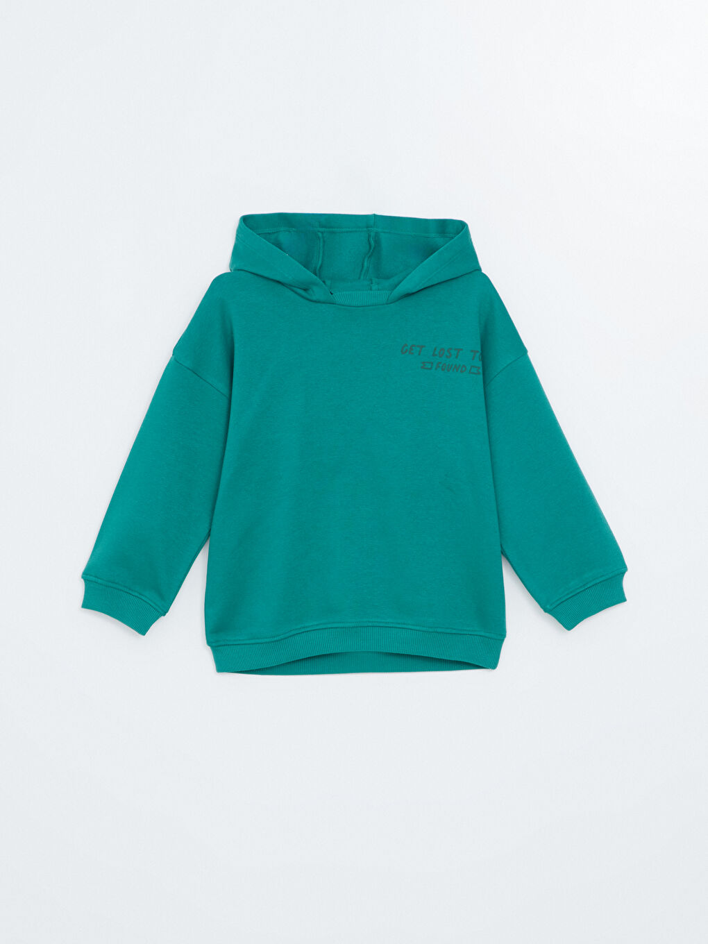 LCW Kids Hooded Printed Thick Boys' Sweatshirt -W4GL72Z1-H0B