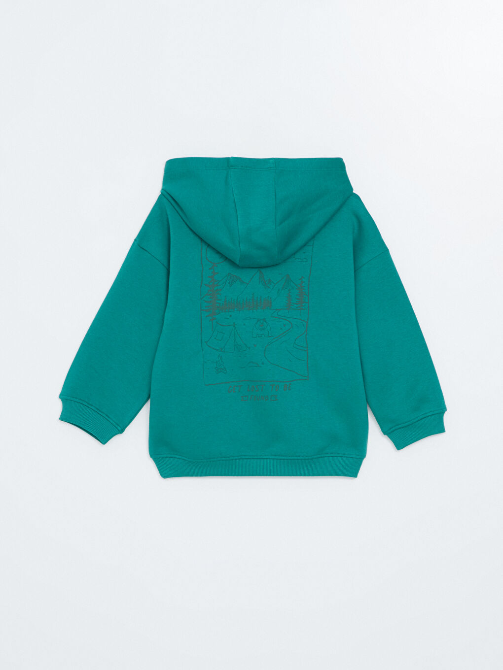 LCW Kids Hooded Printed Thick Boys' Sweatshirt -W4GL72Z1-H0B