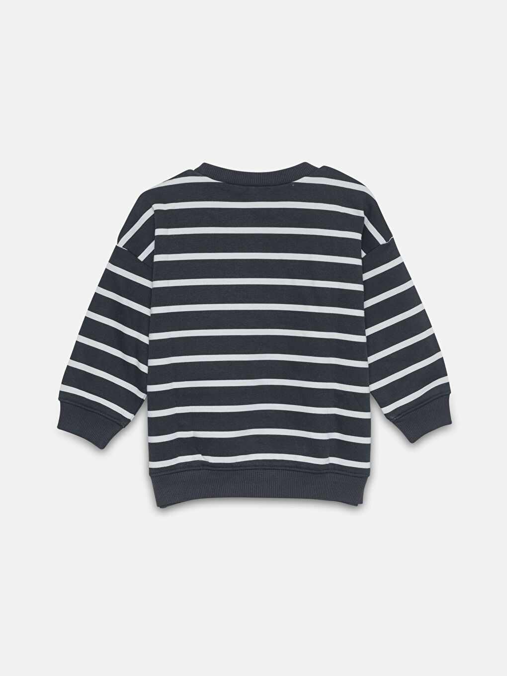 LCW Kids Crew Neck Long Sleeve Striped Boys' Sweatshirt -W4GL75Z1-LEG