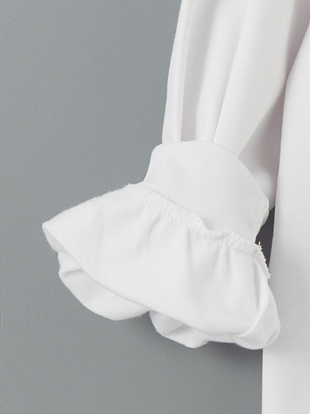 Crew Neck Bugs Bunny Printed Girls' Sweatshirt and Tights-3