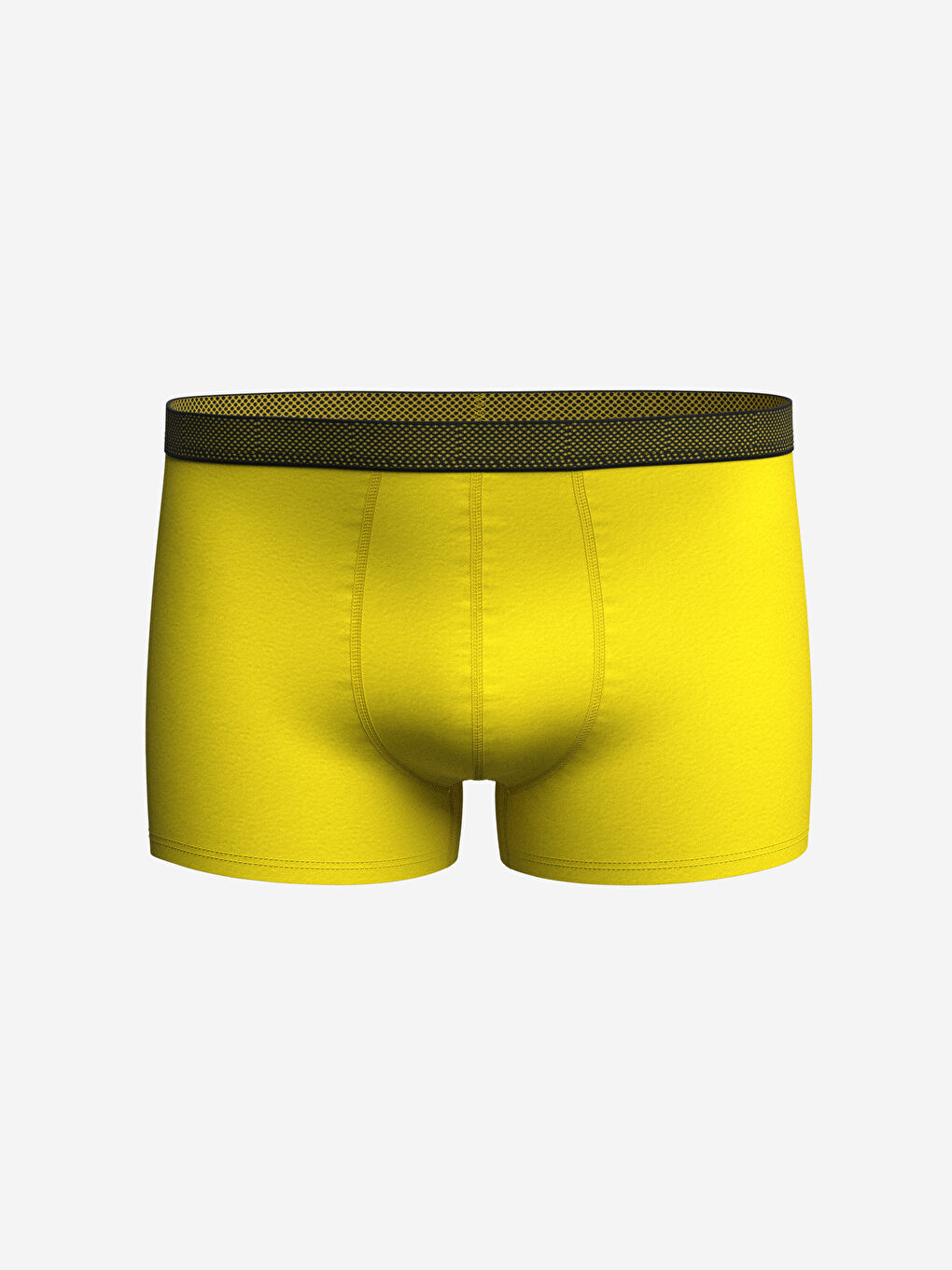 Karışık Standart Kalıp Pamuklu Esnek Erkek Boxer 3'lü-1