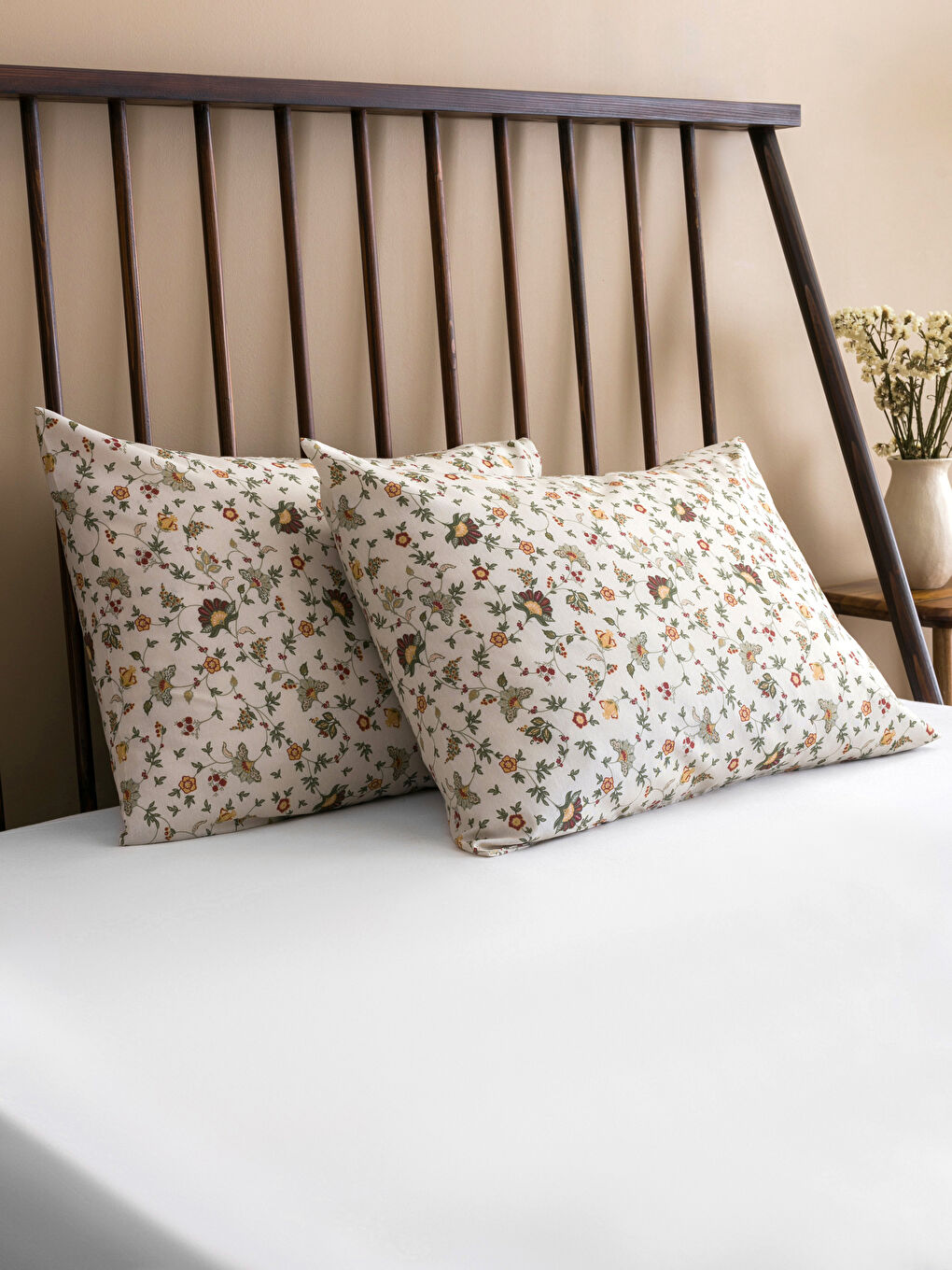 Karışık Desenli Yastık Kılıfı 2'li 50x70 cm