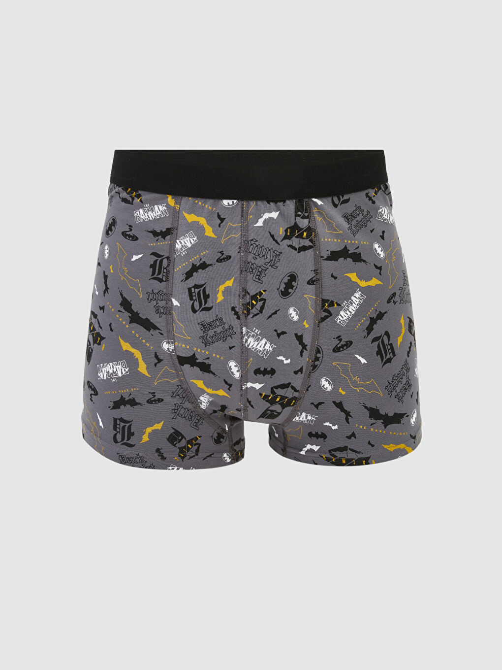 Karışık Standart Kalıp Batman Baskılı Pamuklu Esnek Erkek Boxer