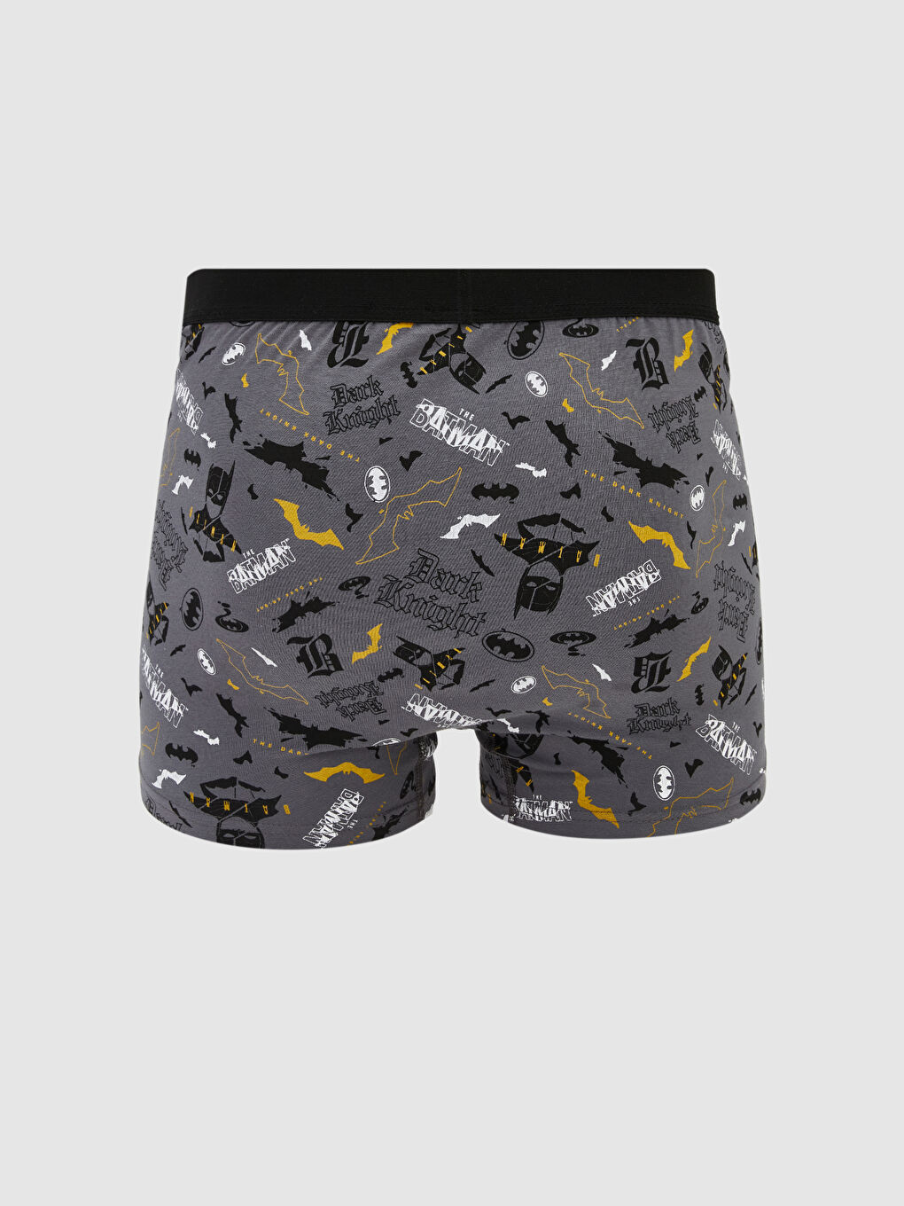 Karışık Standart Kalıp Batman Baskılı Pamuklu Esnek Erkek Boxer-1