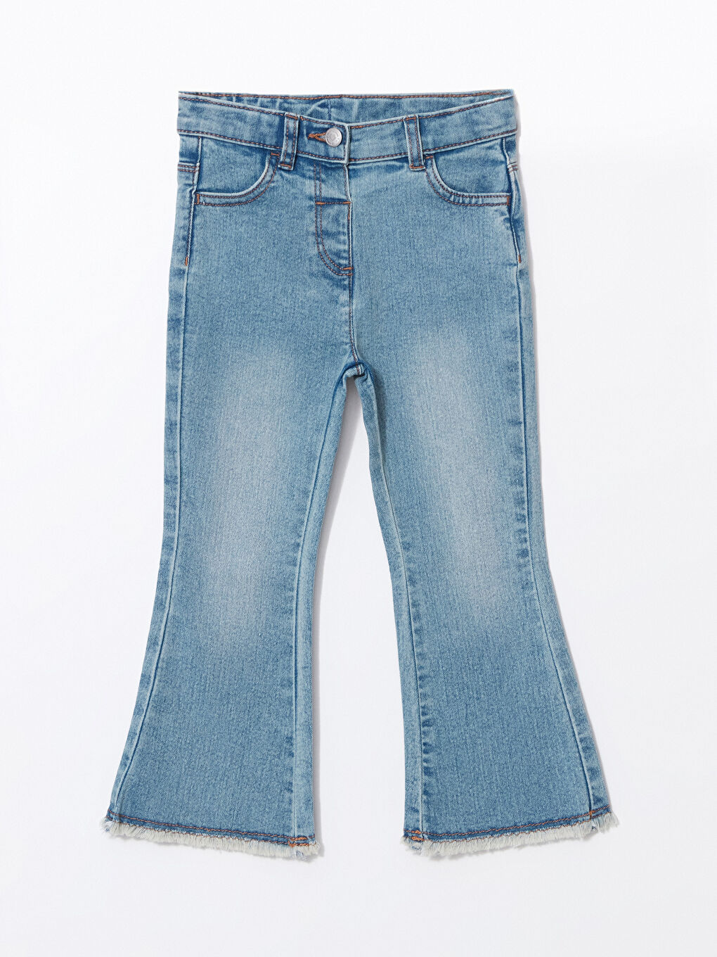 LCW Kids Elasticated Waist Basic Girls' Jeans -W4GS46Z1-SHK