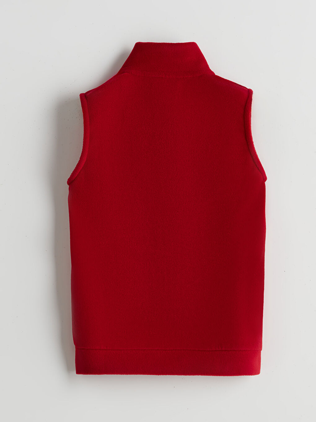 Funnel Neck Galatasaray Printed Polar Boys' Vest -W4GS77Z4-VAD
