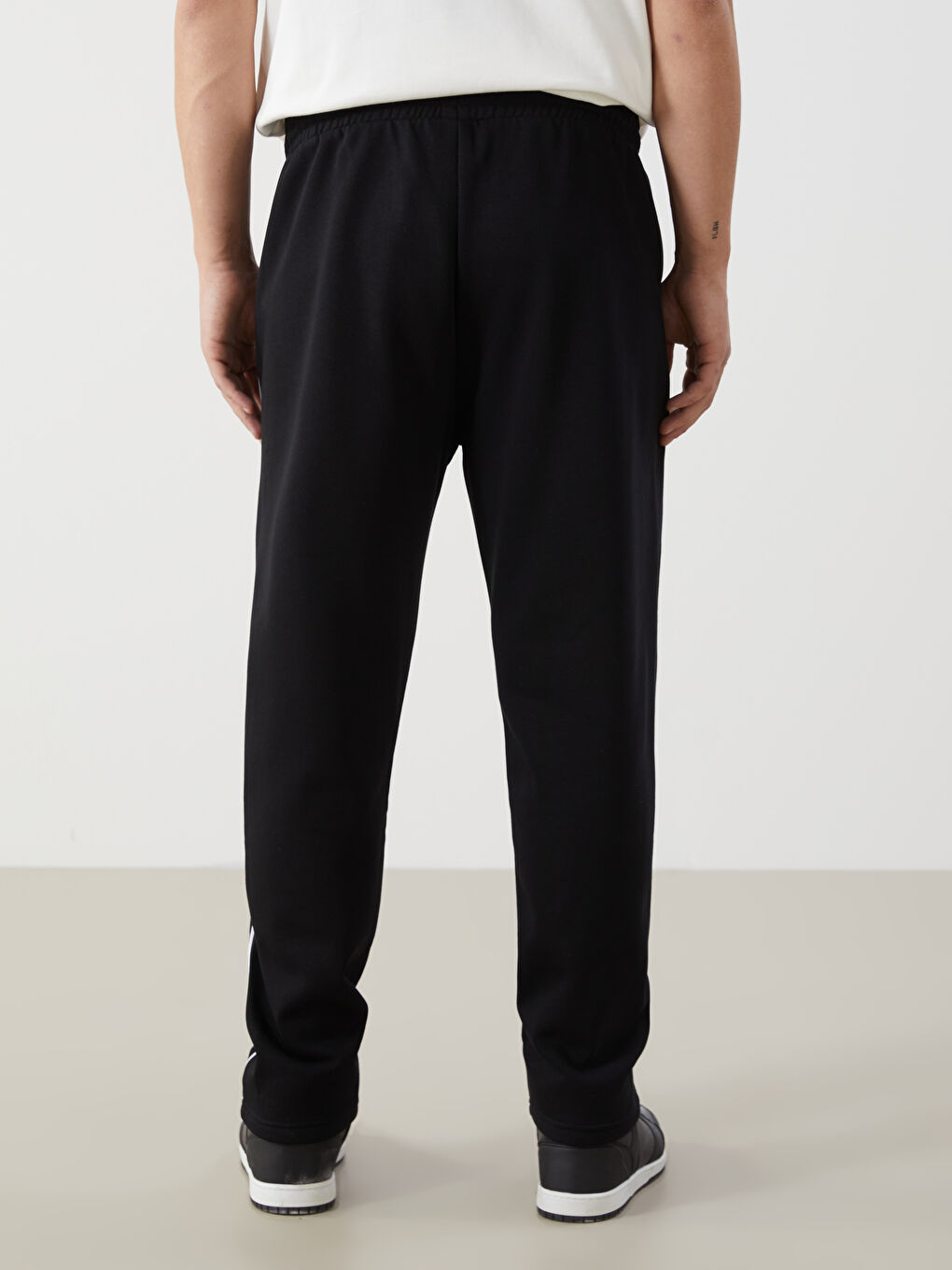 بنطلون رياضي بقصة عادية - للرجال-3