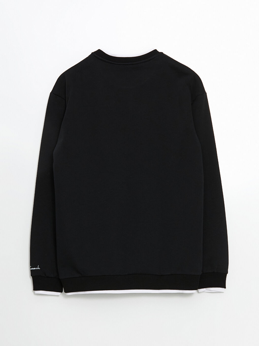 Crew Neck Long Sleeve Printed Men's Sweatshirt-5