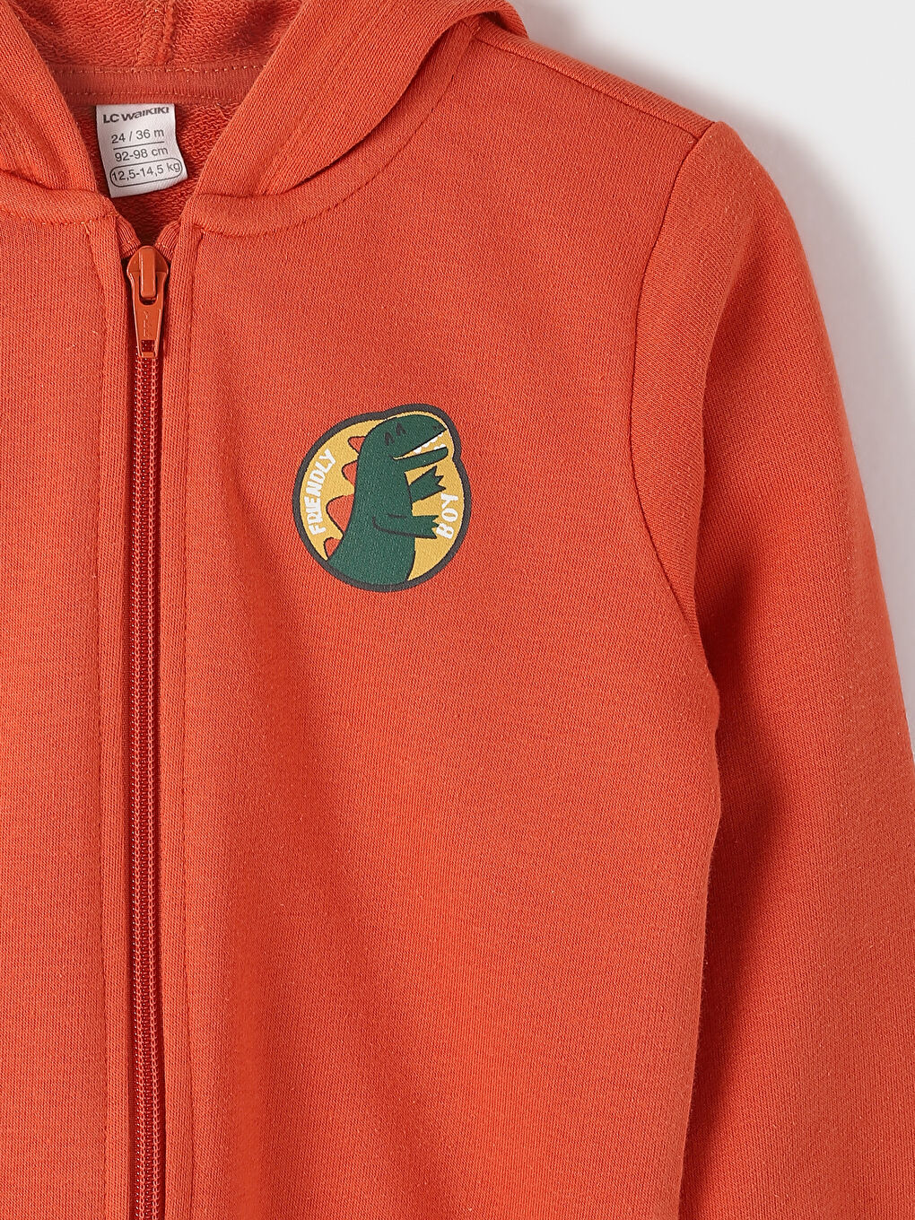 LC Waikiki Hooded Baby Boys' Zip-Up Sweatshirt -W4GT31Z1-HBX