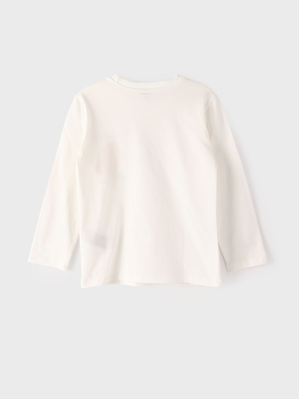 Crew Neck Long Sleeve Printed Baby Boys' T-Shirt-1