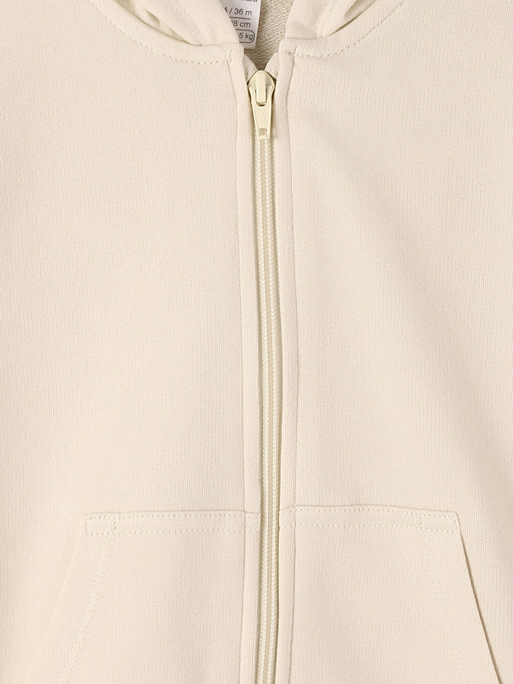 Hooded Basic Baby Boys' Zip-Up Sweatshirt-3