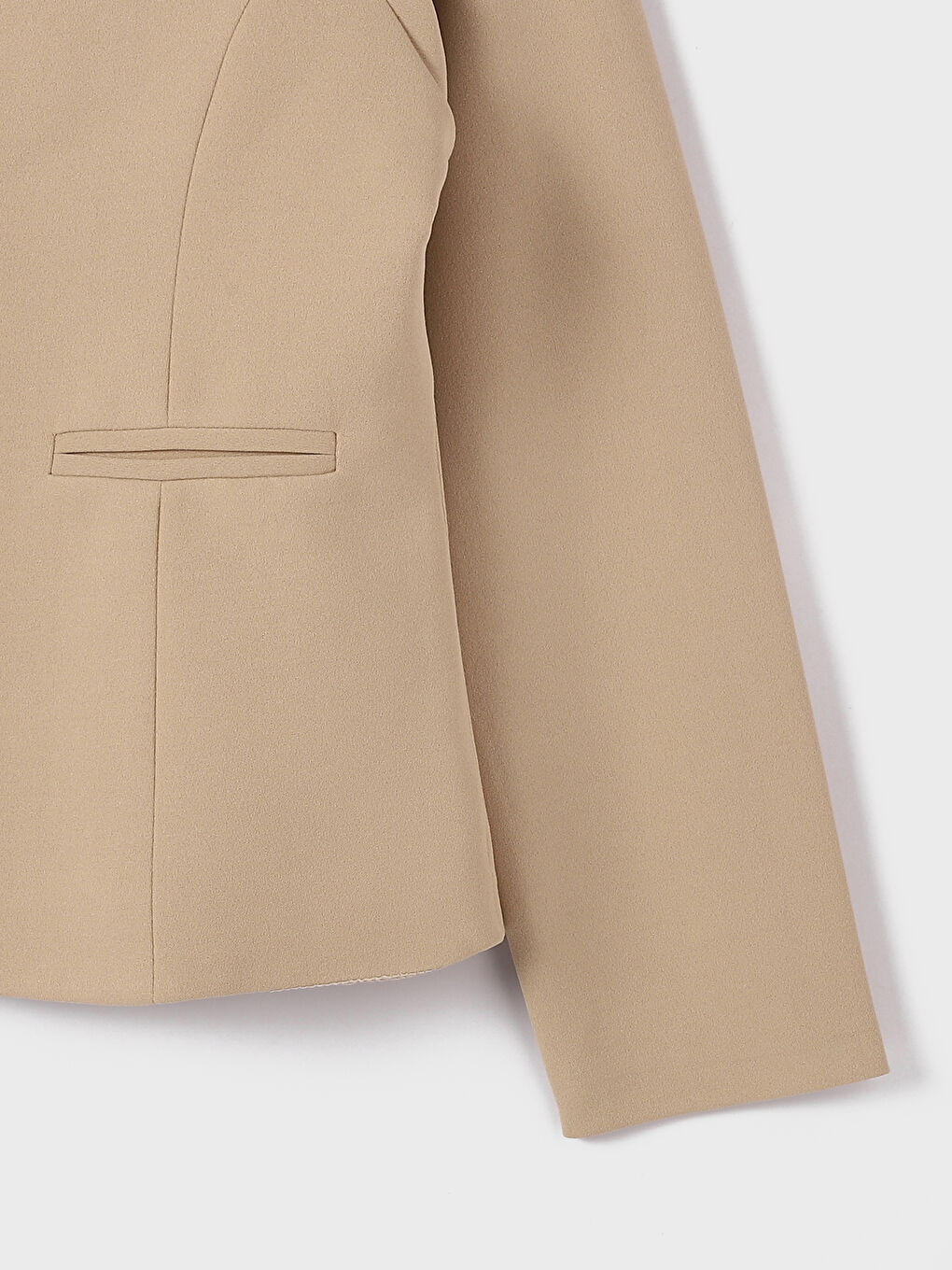 Button Closure Plain Long Sleeve Women's Jacket-9