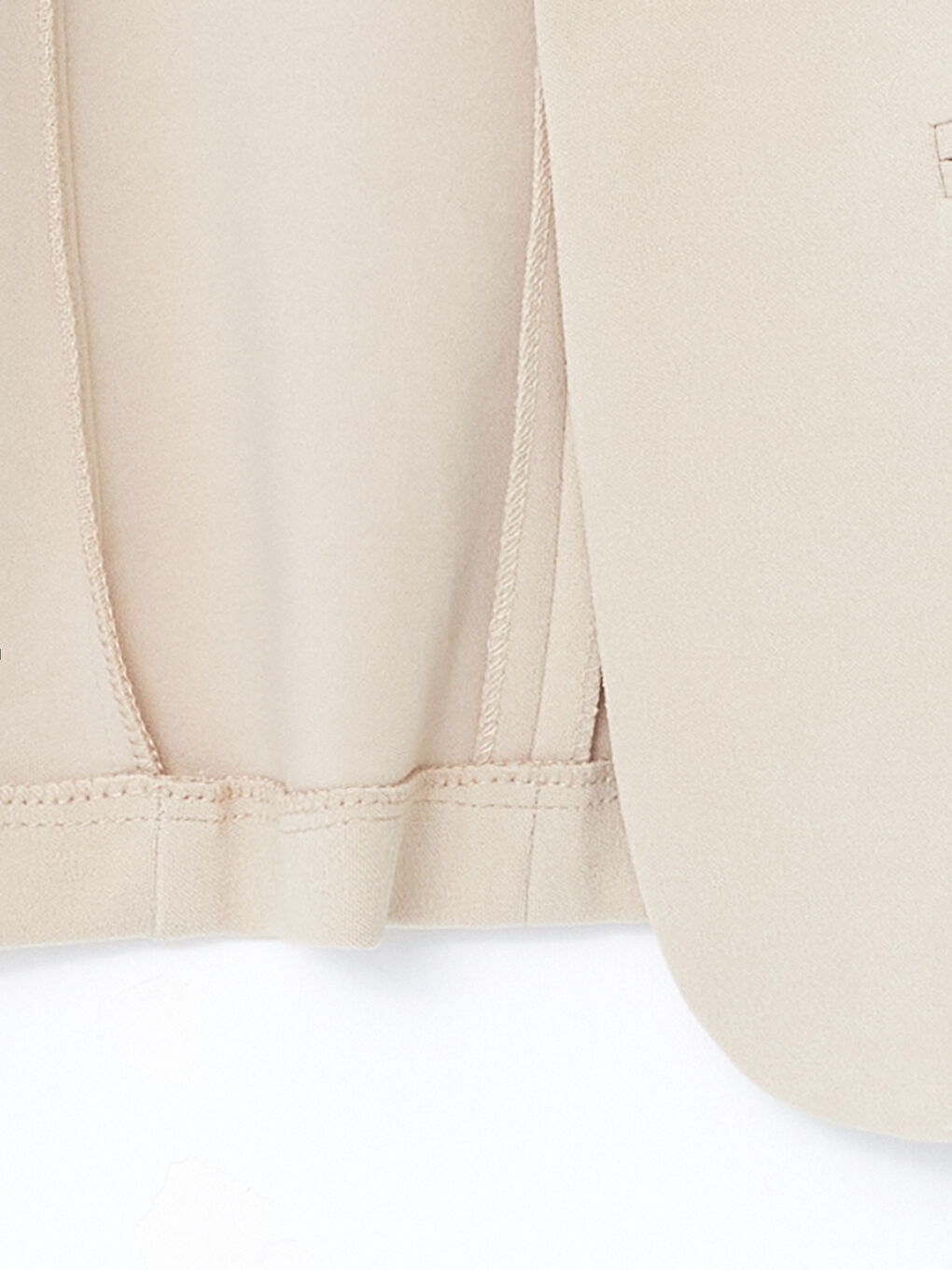 Button Closure Plain Long Sleeve Women's Jacket-8