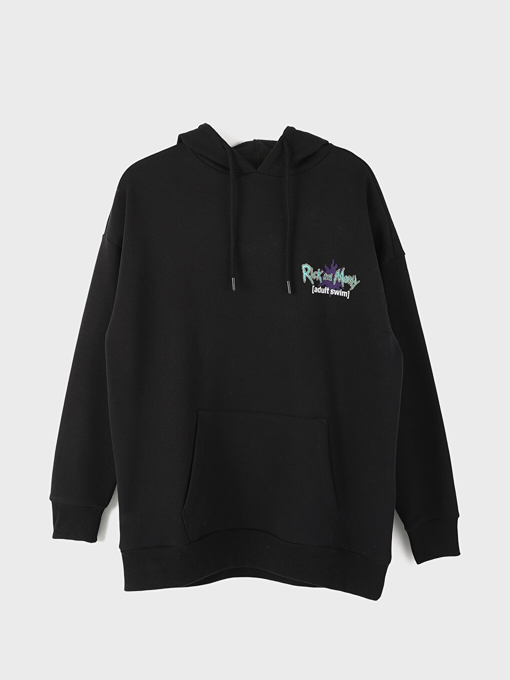 هودي تخين مطبوع أوفراسايز للسيدات Rick and Morty-5